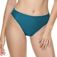 thumbnail image 3 of B91xZ Womens High Waisted Bikini Bottom Ruched Bikini Tankini Swimsuit Briefs,Green M, 3 of 4