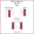 thumbnail image 4 of Fabstyles Herringbone Cotton Flat Weave Area Rug for Living Room, Hallway, Patio, 4 of 4