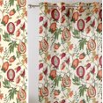 thumbnail image 1 of Vargottam Rideaux en Georgette Transparente à Imprimé de Fruits pour Portes-Fenêtres et Balcon - 2 Panneaux, 96 Pouces de Long, Filtrant la Lumière, Panneaux Imprimés à Oeillets pour Salon Ou Lounge, 1 of 9