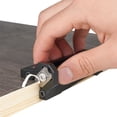 thumbnail image 3 of Rabot d'Angle en Alliage pour Menuiserie Remplacement Manuel Meuble de Charpentier Bureau Outil de Débouchage Accessoires Seulement Trancheuse R1.5, 3 of 7