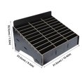 thumbnail image 2 of Phenofice 1Pc Black Wooden Phone Storage Box Multi-Grid Organizer for Home Office Classroom Use, 2 of 6