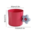 thumbnail image 3 of Cute Flower Mouthwash Cup Plastic Toothbrush Rinse Cup For Home, 3 of 6