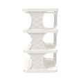 thumbnail image 2 of 4 Tier Foldable Plastic Shoe Rack for Bedroom & Entryway, Anti-Fade & Warp-Resistant Shoe Storage Organizer, Slim Design Holds 3 Pairs, Easy Assembly, 2 of 6