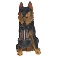 thumbnail image 1 of With Solar Lamp Realistic Led Dog Garden Decoration Windproof Decor Outdoor Desk Ornament, 1 of 6
