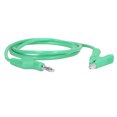 thumbnail image 4 of Câble de Test Banane, Ouverture 10mm Électrique Portable en Laiton Flexible pour Multimètre Vert, 4 of 8