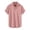 Pink, variant on Dagugfen Mens Dress Shirts Button down Short Sleeve Loose Formal Business Casual Office Tops Pocket