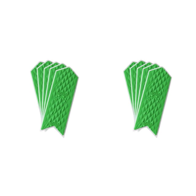 ZLight 5 Pieces Bike Stickers Bicycle Frame Guard Waterproof Anti-slip Chassis Cover Small Green 5 Pieces 2Set