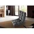 thumbnail image 1 of Velago Clam Adjustable Folding Plush Floor Gaming Chair, 1 of 1