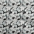 thumbnail image 1 of oneOone Polyester Spandex Black Fabric Floral & Leaves Sewing Craft Projects Fabric Prints By Yard 56 Inch Wide, 1 of 5