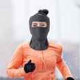 thumbnail image 4 of Vadktai Winter Fleece Mask Warm Mask, Winter Fleece Ski Mask for Women, Winter Riding Windproof Mask, 4 of 5