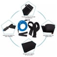 thumbnail image 2 of maskred Adjustable And Comfortable Swim Training Belt For Effective Swim Durable TPE Lightweight black-4meters 1Set, 2 of 6