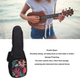 thumbnail image 3 of Ukulele Travel Case Thickened Ukulele Sponge Padded Bag with Adjustable Shoulder Strap for Ukulele Carrying, 3 of 7