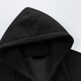 thumbnail image 4 of KIHOUT Men's Hoodies Jackets, Moisture Wicking & Breathable, Full Zip Solid Color Hooded Sweatshirt, 4 of 8