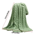 thumbnail image 3 of TopLLC Throw Blanket 127X152cm Super Soft Warm Solid Warm Fleece Blanket Throw Rug Sofa Bedding blanket blanket, 3 of 5