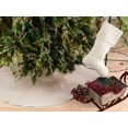 thumbnail image 2 of SARO LIFESTYLE Jupe Arbre de Noël Mélange Lin Naturel 56 Pouces, 2 of 2