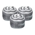 thumbnail image 1 of Unique Bargains Gradient Cake Cotton Acrylic Wool Mixed Dark Blue Yarn, 300g, 3 Pack, 1 of 8