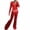 3-red lounge sets for women, variant on UPPADA Kids Sweat Suits 2 Piece Set,Women Sweatsuits Set Velvet 2 Piece Tracksuit Outfits Long Sweatshirts and Velour Jogging Long Sleeve Sweat Hoodie and Sweatpants Set Black,S