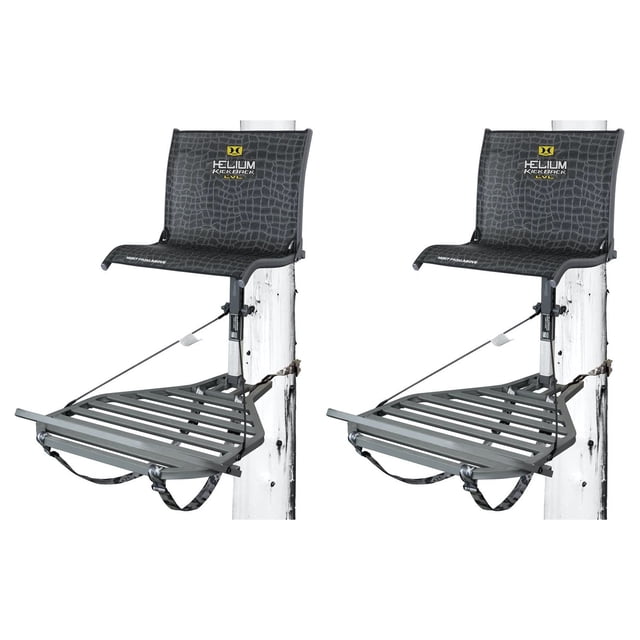 Hawk Hélium Kickback LVL Support d'Arbre avec Extension de Jambe Repose-Pieds (2 Pack)