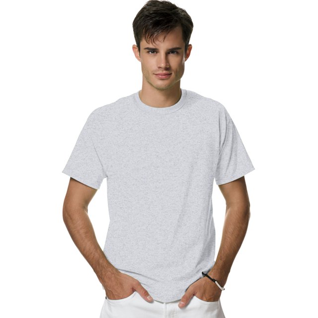 Hanes Adult X-Temp Unisex Performance T-Shirt, S, Light Steel