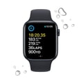 thumbnail image 4 of Apple Watch SE (2nd Gen) [GPS +Cellular 44mm] Smart Watch w/Midnight Aluminum Case & Midnight Sport Band - M/L., 4 of 7
