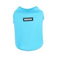 thumbnail image 2 of CBFFDC Pet T-shirt Pet Shirt Round Neck Exquisite Hemming Simple Style Soft Summer Sleeveless Top, 2 of 7