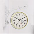 thumbnail image 3 of Station Clock Retro Vintage Style Clock Ornament Weatherproof Garden Clock for Outdoor White, 3 of 7