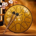 thumbnail image 4 of Birdeem 6-Inch 11 Tone Childrens Hand Drum Forget Worry Drum Adult Hand Disc Drum, 4 of 5