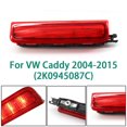 thumbnail image 1 of ALLTIMES Red 6 SMD LED Car Rear Brake Light for VW Caddy 2004-2015, DC 12V High Mount Third Tail Brake Lights Stop Signal Lamp, 2K0945087C, 1 of 7