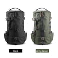 thumbnail image 4 of Graflsoa Sac à Dos Polyvalent F105 à Épaules Rondes pour Canne à Pêche avec Multiples Compartiments, Bretelles Ajustables et Matériau Polyester Durable en Noir Ou Vert Armée, 4 of 7