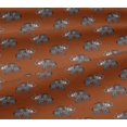 thumbnail image 5 of oneOone Viscose Jersey Fabric Elephant Block Print Fabric By Yard 60 Inch Wide, 5 of 5