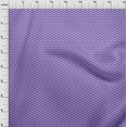 thumbnail image 4 of oneOone Polyester Spandex Purple Fabric Chevron Dress Material Fabric Print Fabric By The Yard 56 Inch Wide, 4 of 4