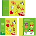 thumbnail image 2 of Ensemble de Papier Origami pour Enfants : Trousse de Projet Artistique d'Animaux Colorés et Vifs, Ensemble de Papier Pliable, 2 of 7