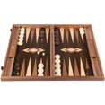 thumbnail image 1 of WE Games Ensemble de Backgammon de Luxe en Noyer et Coffre - 19 Pouces, 1 of 5