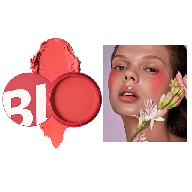 Beauty Blush Powder Blusher Rouge Powder Blusher Stick Mud Monochrome Powder Blusher, Blush for Women
