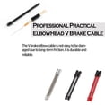 thumbnail image 3 of Stainless-steel V Brake Cable Road Bike Folding and Waterproof Stainless-steel Stable LP Hose Waterproof Inner Pipe Convenient Bend Tube Replacement Parts Sliver, 3 of 7