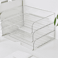 thumbnail image 4 of Office Organization and Storage, Letter Tray Desk Organizer, Stackable Document Organizer, Paper Organizer,4Pcs, 4 of 5