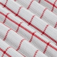 thumbnail image 5 of Fabstyles Cotton Solo Waffle Weave Kitchen Towels, Extra Large Dish Cloths, Super Absorbent and Quick Dry Tea Towels with Hanging Loop, 18x28 Inches, Set of 4, 5 of 5