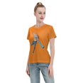 thumbnail image 4 of Women's Basic Short Sleeve T-Shirt One Piece Nami, 4 of 6