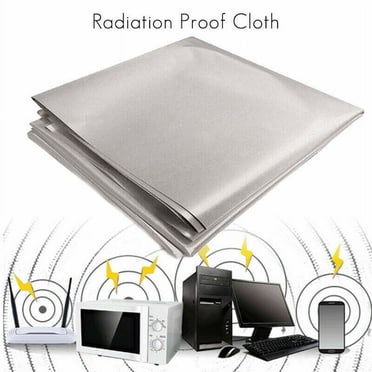MYG EMF Shielding Fabric EMF Faraday Cloth Copper Protection Fabric for Anti Radiation, Anti Static, EMI Isolation, Signal Blocking, 39 x 39 Inch