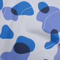 thumbnail image 1 of oneOone Polyester Spandex Blue Fabric Abstract Organic Shape Craft Projects Decor Fabric Printed By The Yard 56 Inch Wide, 1 of 4