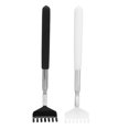 thumbnail image 1 of 2Pcs Dos Scratcher Masseur Outil de Grattage Télescopique Portable en Acier Inoxydable, 1 of 14