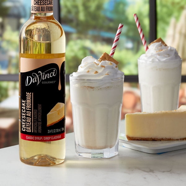 DaVinci Gourmet 750 ml Sirop Aromatisant Saveur Gâteau au Fromage Classic