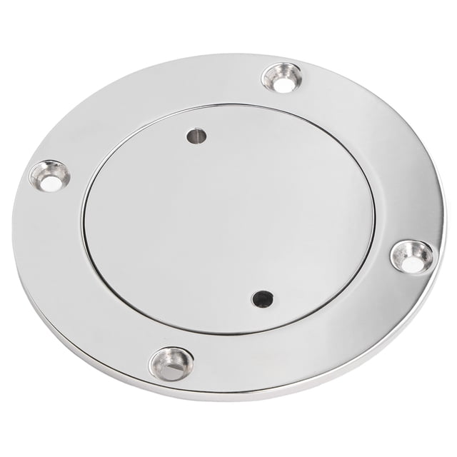 316 Stainless Steel Round Deck Plate, Inspection Hatch for Marine, Detachable Water Tight Lid Cover, Round Non Slip Inspection Hatch for Marine, Yacht, RV