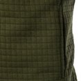 thumbnail image 5 of RXIRUCGD Man Solid Color Zipper Stand Collar Hoodie Coat, Army Green, Size: M, 5 of 5
