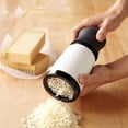 thumbnail image 4 of Dvkptbk Cheese Grater Home Kitchen Cheese Grater, Rotary Cheese Grater, Handheld Tool, Heavy-Duty Cheese Cutter, for Hard Parmesan or Soft Cheddar Cheese, Ginger, Butter Hand Tool Home & Garden, 4 of 9