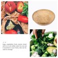 thumbnail image 3 of Panier Tressé 1 Pce Panier de Rangement en Bambou Panier à Pain Conteneur de Rangement pour Fruits, 3 of 8