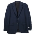 thumbnail image 1 of Canali Men's Navy Pique Blazer Sport Coats & - 50, 1 of 2