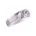 thumbnail image 3 of RYLOS Couples Wedding Bands, featuring  Diamonds set in premium Sterling Silver, Size 13, 3 of 9