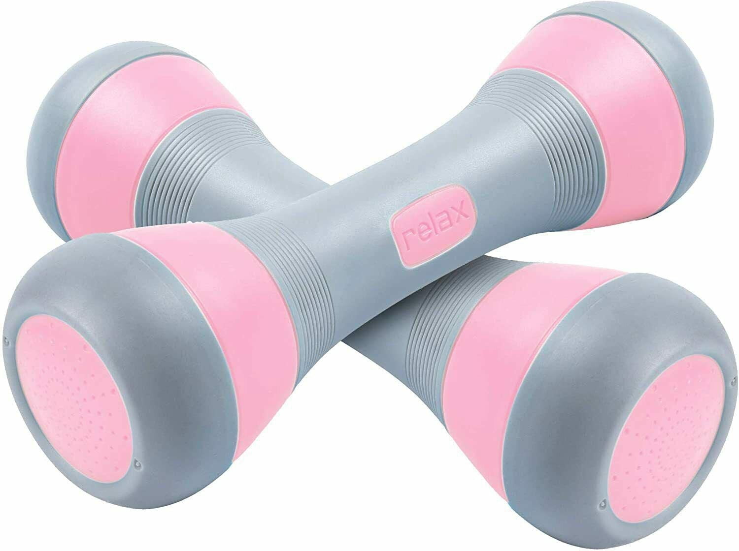 Adjustable Dumbbell 2lb to 5lb Dumbbells Set Easy Adjust Tech Weights Home Gym