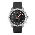thumbnail image 1 of Alfajr WH-24 Dynamic 360 Rubber Azan Wrist Watch - Silver Dial, 1 of 3